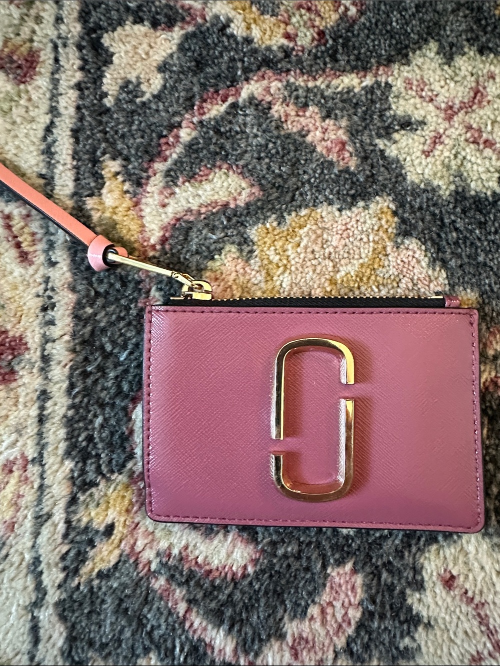 Marc Jacobs Maroon Pink Wallet
